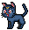 Animated Luna the Cat